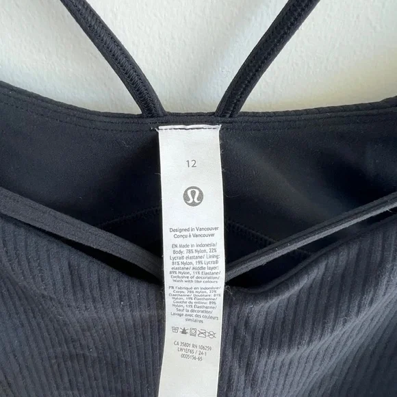 Lululemon align strappy Ribbed Tank top - Picture 2 of 3